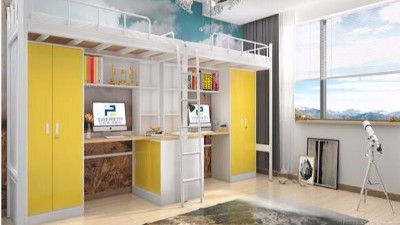 宿舍上下铺铁床设计要点