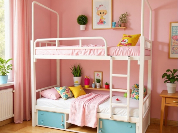 8人间宿舍床 铁架上下床